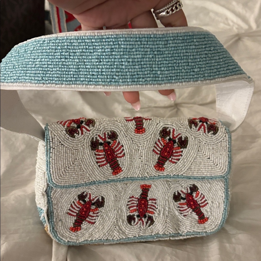 Viral Beaded Lobster Bag – NWOT